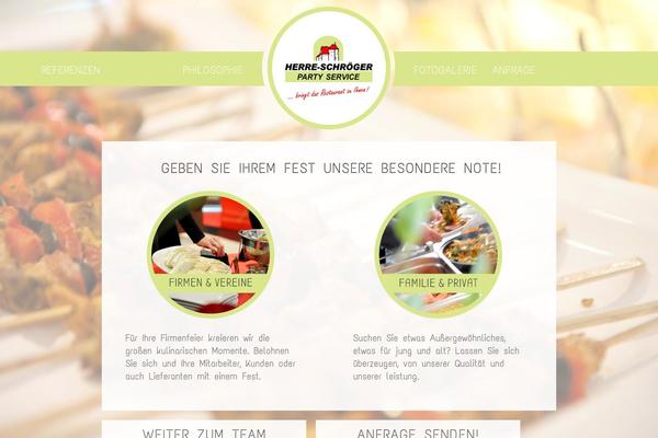 Responsive theme site design template sample