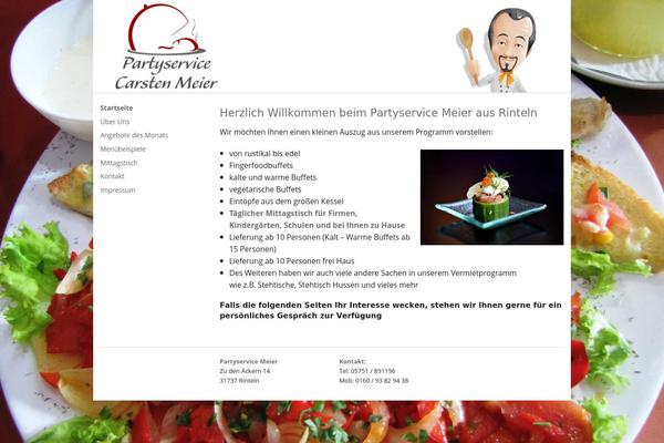 partyservice-meier.com site used Partyservice