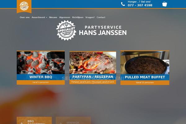partyservicehansjanssen.nl site used Partyservice