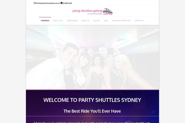 partyshuttlessydney.com.au site used Party-shuttle-sydney