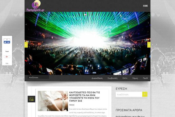 partyspirit.gr site used Greatnight