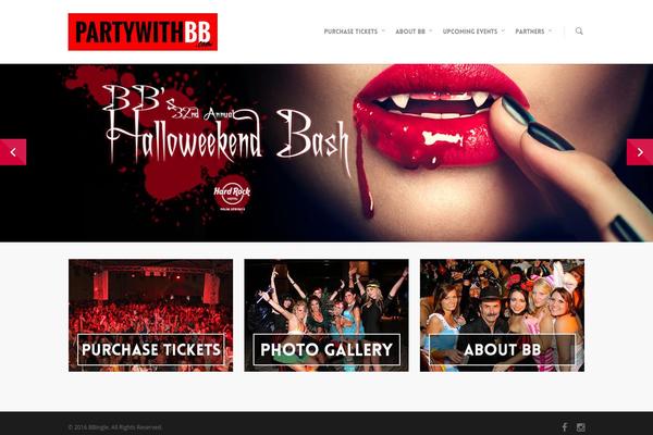 Salient theme site design template sample