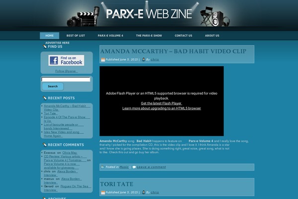 parx-e.com site used Parxe