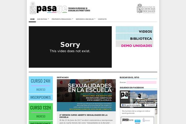 pasa.cl site used Structure_theme_white