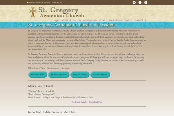 pasadenaarmenianchurch.com site used Revive3.1