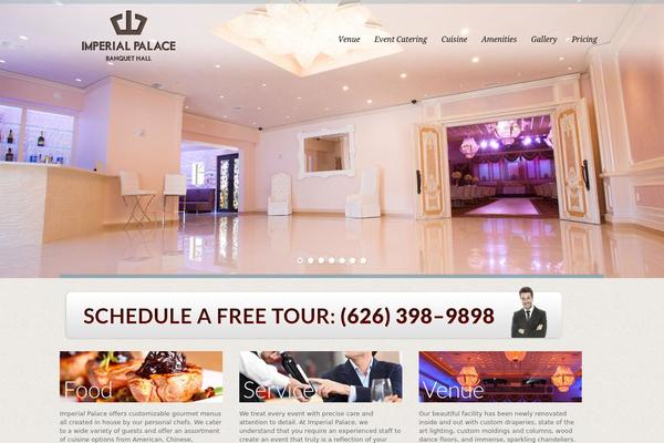 White Rock theme site design template sample
