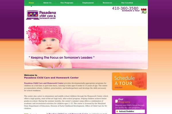 pasadenachildcare.com site used Pasadena