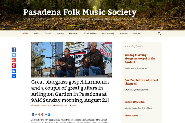 Twenty Thirteen theme site design template sample