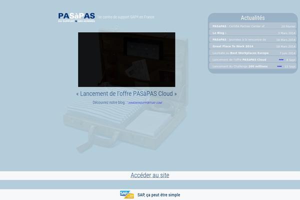pasapas.com site used Pasapas-child