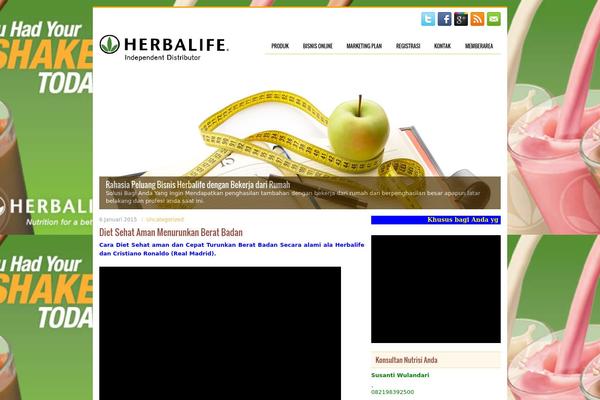 Dieting theme site design template sample
