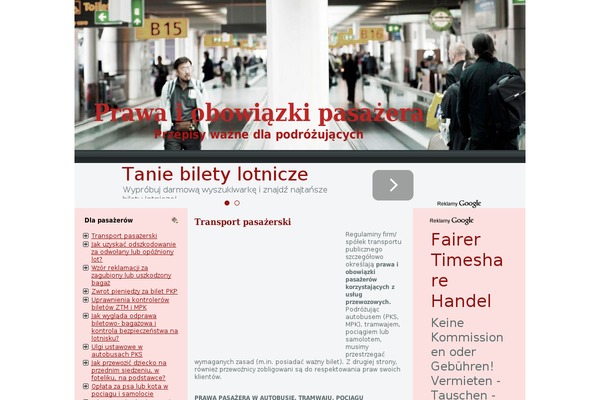 pasazerowie.pl site used Tt