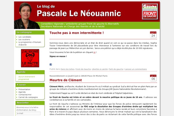 pascale-le-neouannic.fr site used Infoservice
