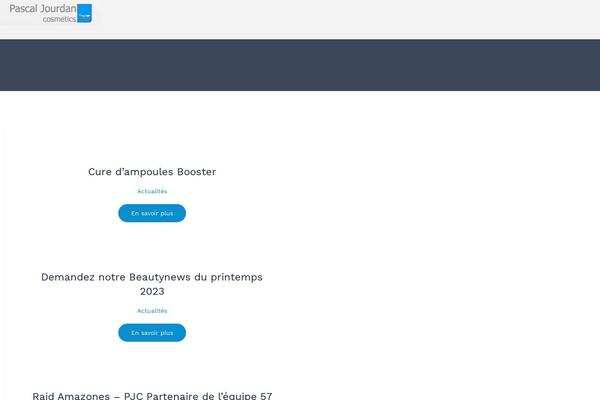 pascaljourdan-cosmetics.com site used Yootheme-ikiweb