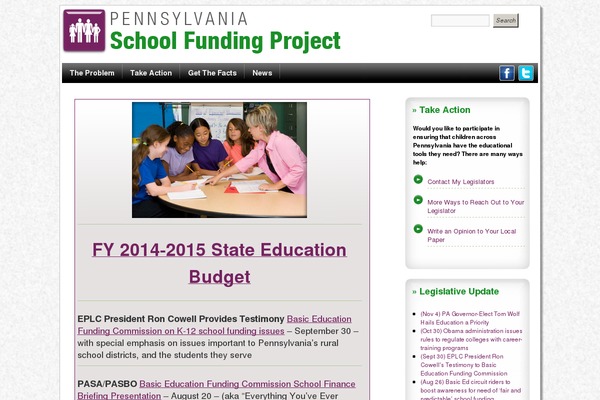 paschoolfunding.org site used Pasf