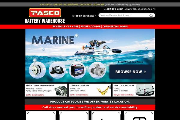 pascobattery.com site used Pasco