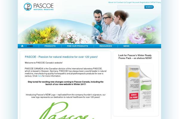 pascoe.ca site used Pascoe