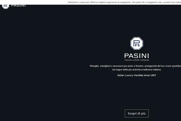 pasini.it site used Wh-theme
