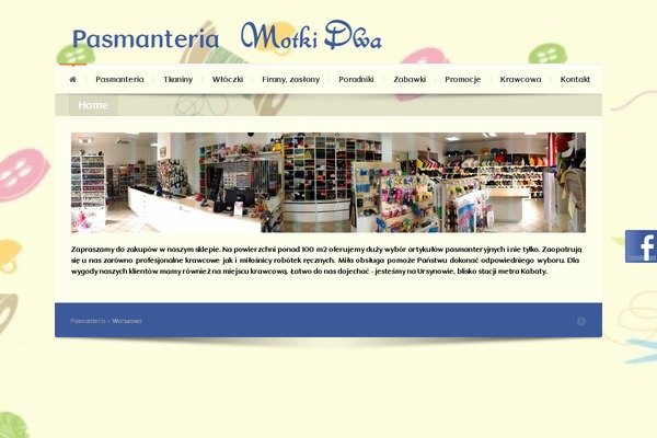 pasmanteria.pl site used Emode