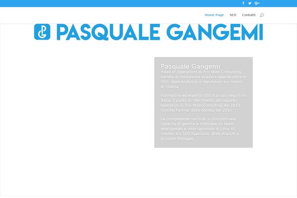 pasqualegangemi.com site used Mts_writer