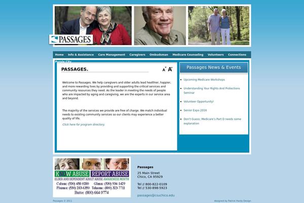 passagescenter.org site used Passages