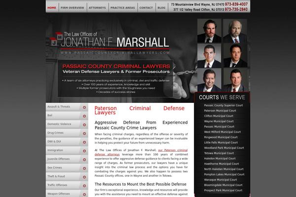 passaiccountycriminallawyers.com site used Mdc-child-theme