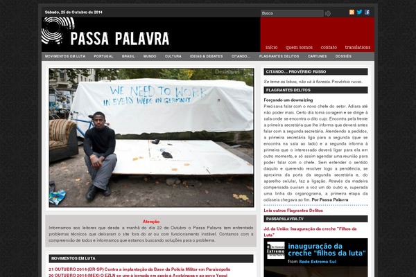 passapalavra.info site used NewsMag
