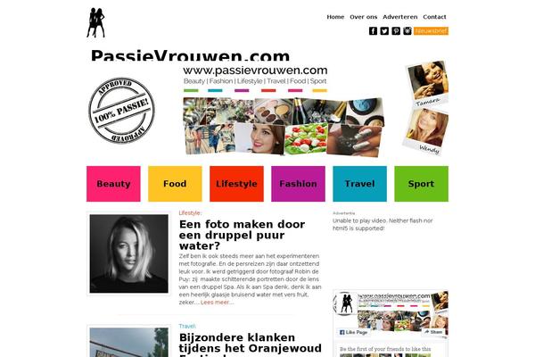 passievrouwen.com site used Food