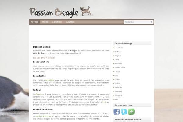 passion-beagle.fr site used Neolux