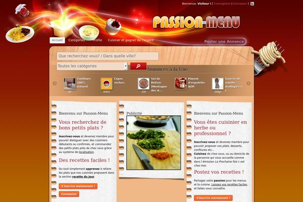ClassiPress theme site design template sample