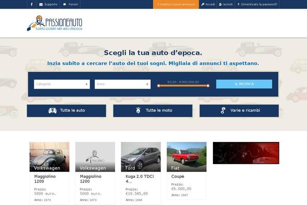passioneauto.it site used Pointfinder-child-theme