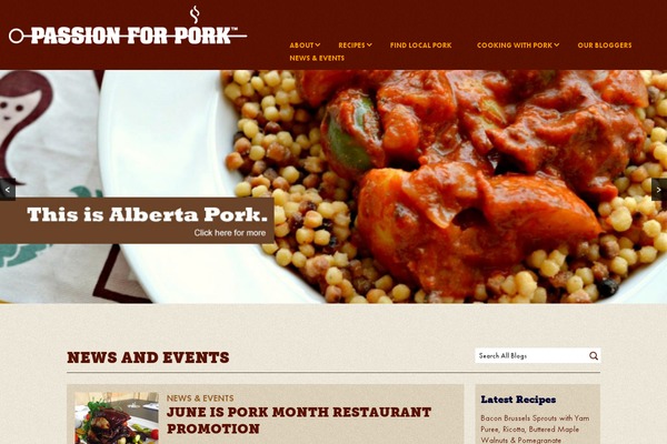 passionforpork.com site used Passion-for-pork