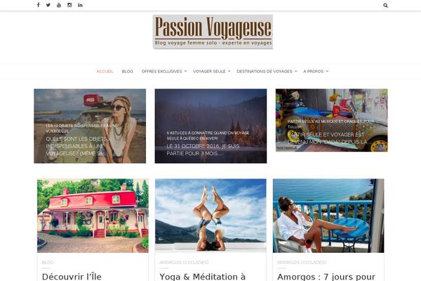 Bloger theme site design template sample