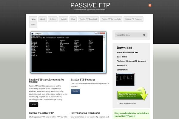 passive-ftp.com site used Virtuous