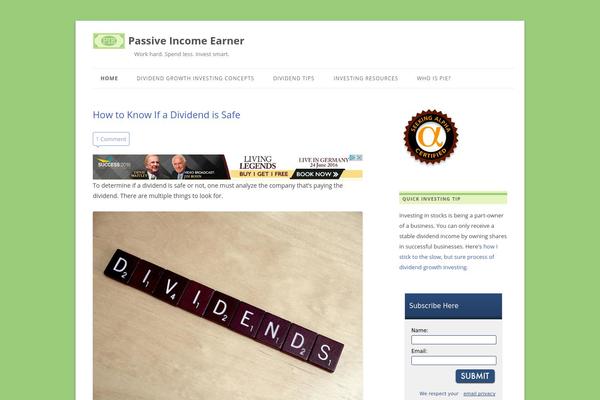 passive-income-earner.com site used Passiveincome