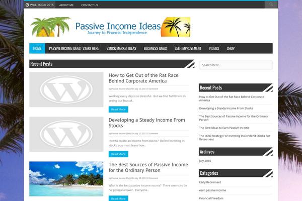BresponZive Pro theme site design template sample