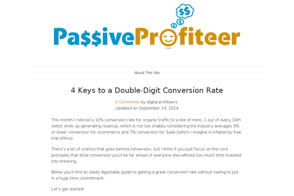 passiveprofiteer.com site used Read-v4-2-9