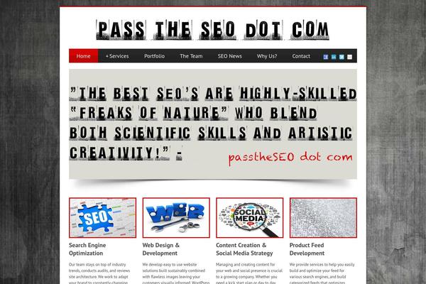 passtheseo.com site used Blue Diamond