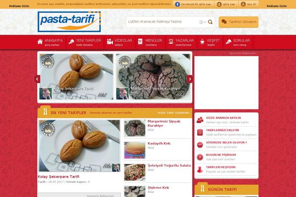 pasta-tarifi.com site used Tarif