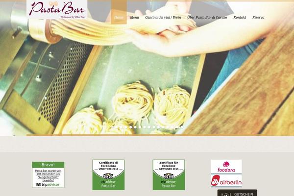 pastabar.de site used White Rock