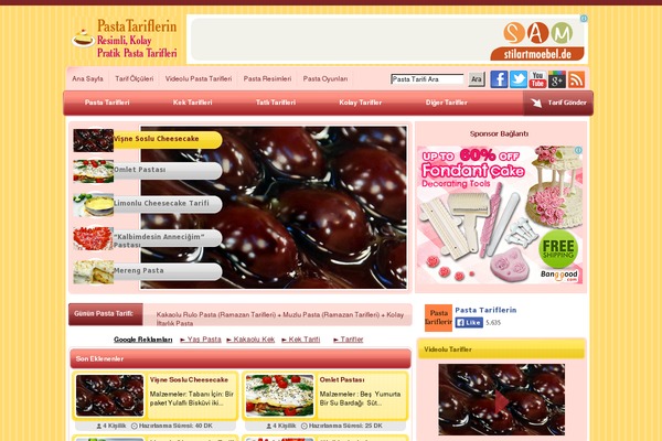 yemekye theme websites examples