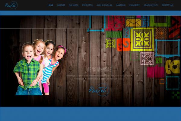 Jarvis Child theme site design template sample