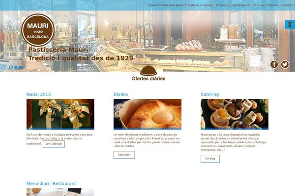 White Rock theme site design template sample