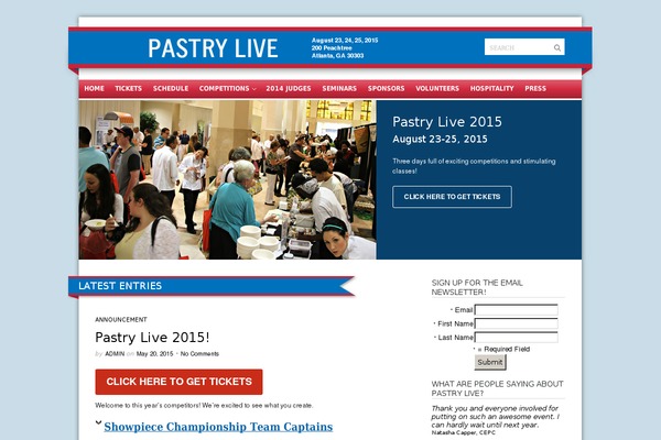 pastrylive.com site used Sight-child