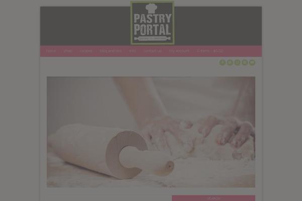 pastryportal.com site used Pastry-portal