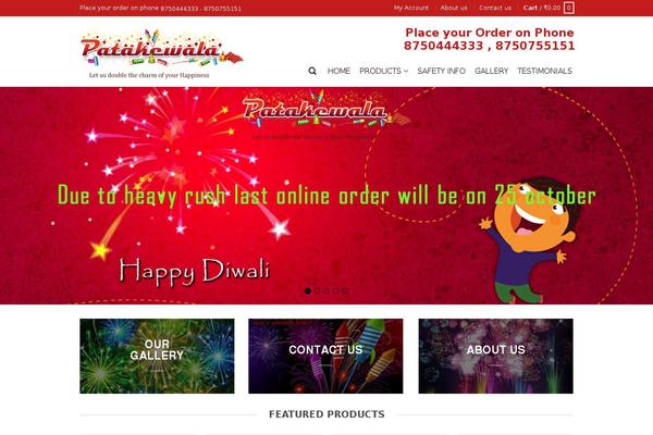 Flatsome theme site design template sample