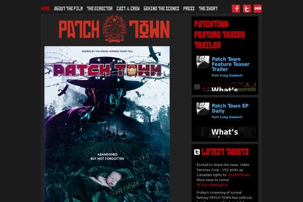 patchtown-themovie.com site used Patchtown