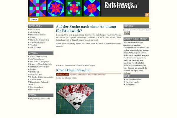 patchwork-anleitungen.de site used Prosumer-14