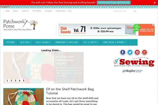 patchworkposse.com site used Pmd-patchwork