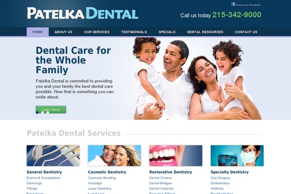 patelkadental.com site used Yvora