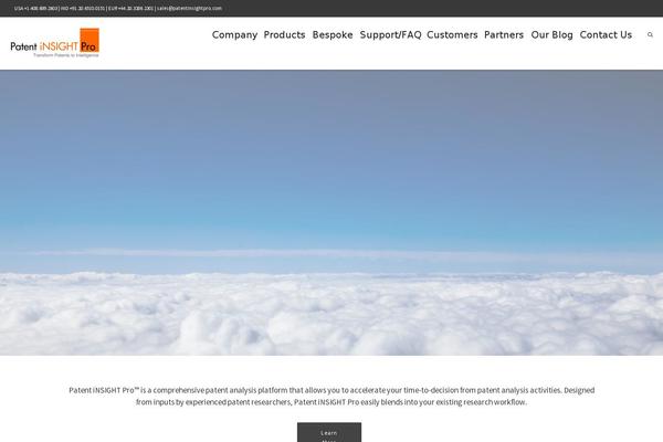 Dante theme site design template sample